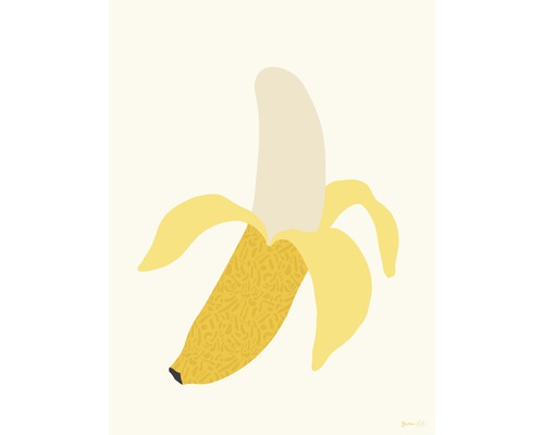 Kunstdruck Banana 18x24 cm