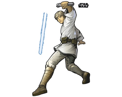 Sticker mural Star Wars XXL Luke Skywalker 127 x 200 cm
