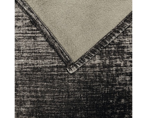 Detailaufnahme einer Fleecedecke mit Muster