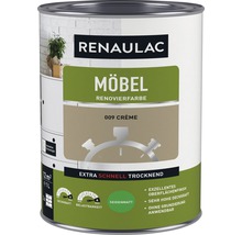 Laque pour meubles RENAULAC boiserie mat satiné crème 1 l