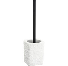 Toilettenbürste aus Stein mit Stiel