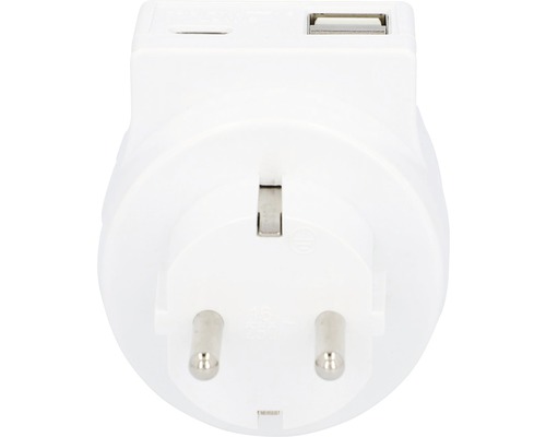 Adaptateur de prise avec port USB