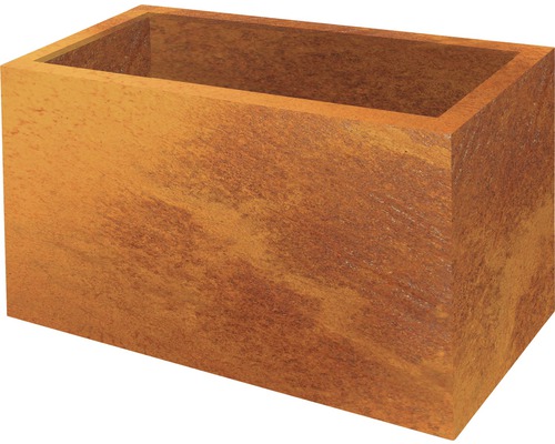 Bac à plantes Lotte 60 x 40 cm Corten Bac à plantes Lotte 60 x 40 cm Corten