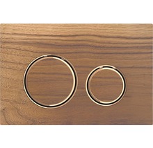 Betätigungsplatte aus Holz für Spülkästen