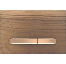 Plaque de déclenchement Geberit en bois