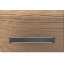 Betätigungsplatte für Spülkasten mit Holzoptik