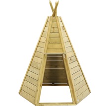 Holz Tipi Zelt für Kinder zum Spielen im Garten
