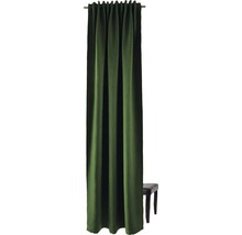 Rideau en tissu, suspendu à une tringle