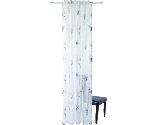 Rideau avec ruban de rideau Lycka mauve 140x245 cm