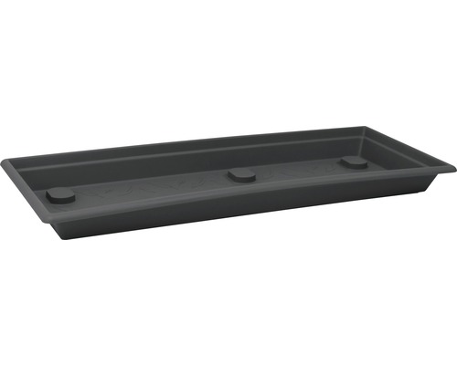 Soucoupe pour pots et bacs pour Magnus XXL 100 cm rectangulaire plastique anthracite résistante au gel et aux UV-0