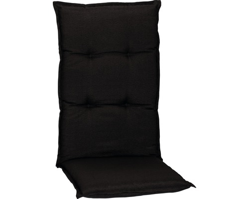 Galette d'assise pour siège à dossier haut beo® Trier 118 x 46 cm coton-tissu mélangé gris