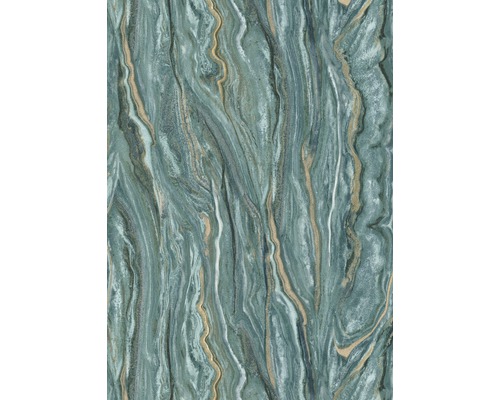 Vliestapete 10149-36 ELLE Decoration Marmor grün Tapete mit marmoriertem Design