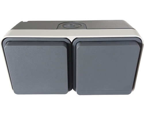 Prise en saillie avec deux prises