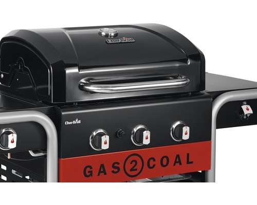 Char-Broil Gasgrill mit Gas- und Kohlefunktion