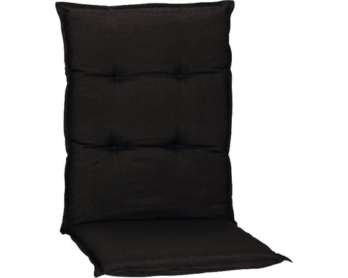 Galette d'assise pour siège à dossier bas beo® Trier 98 x 46 cm coton-tissu mélangé gris