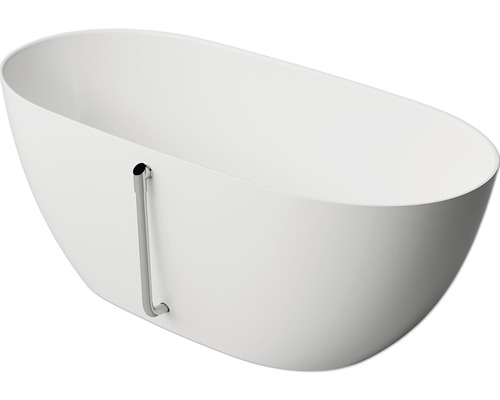 Baignoire îlot avec protection anti-débordement