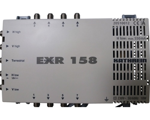 Kathrein EXR 158 commutateur multiple pour installations satellite
