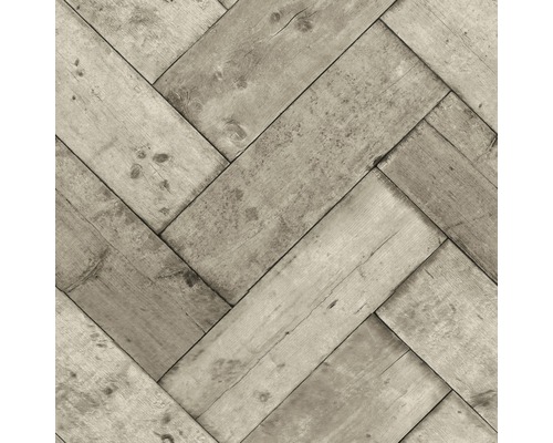 Vliestapete 113243 Herringbone hellgrau