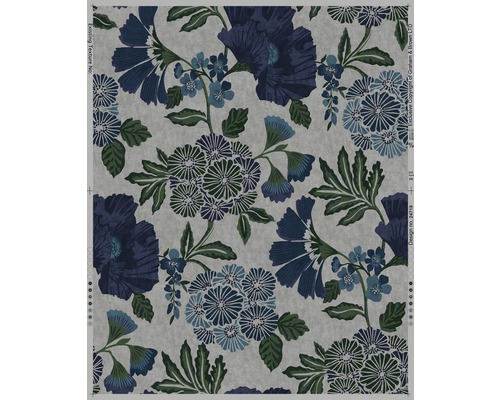 Papier peint intissé 113274 Berkeley Floral bleu