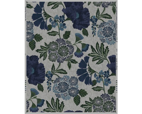 Vliestapete 113274 Berkeley Floral blau