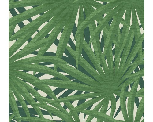Papier peint intissé 37861-3 Metropolitan Stories 2 palmiers vert Papier peint à motif de feuille de palmier