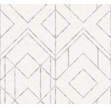 Tapete mit geometrischen Linien und Rautenmuster