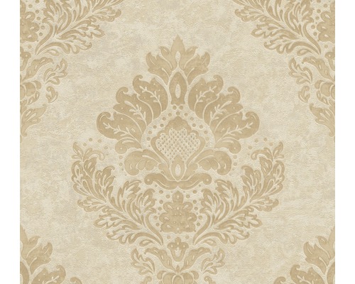 Vliestapete 37901-3 Metropolitan Stories 2 Damask beige Tapete mit floralem Ornament