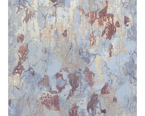Papier peint intissé 37954-2 Metropolitan Stories 2 mur crépi Papier peint avec aspect maçonnerie et plâtre écaillé