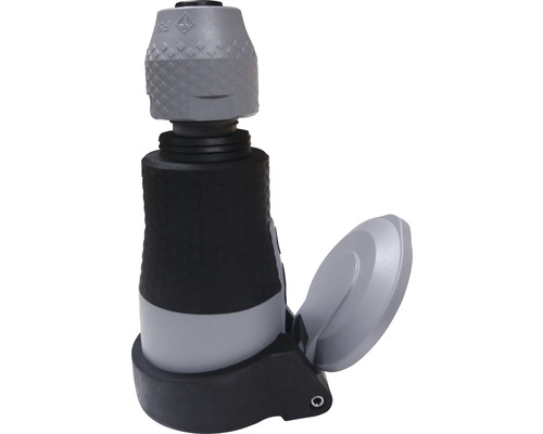 Gartenschlauch Schnellkupplung mit Verschluss