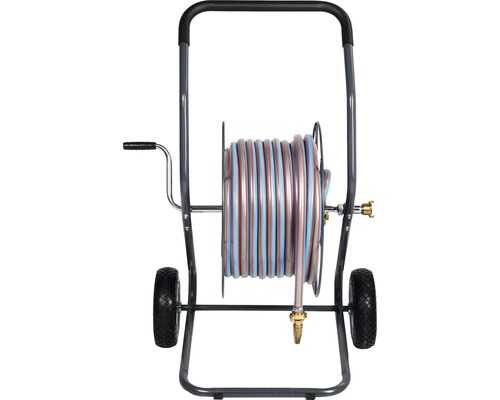 Gartenschlauchwagen mit Schlauch