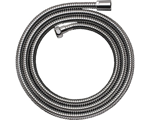 Flexible de rechange pour mitigeurs 4 trous sur rebord de baignoire/carrelage hansgrohe Secuflex 2m chrome