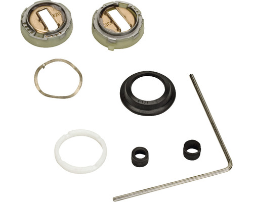 Kit de service hansgrohe pour technique de mélangeur sphérique sans clé 98804000 Kit de pièces de rechange avec joints, bagues et outils pour applications sanitaires