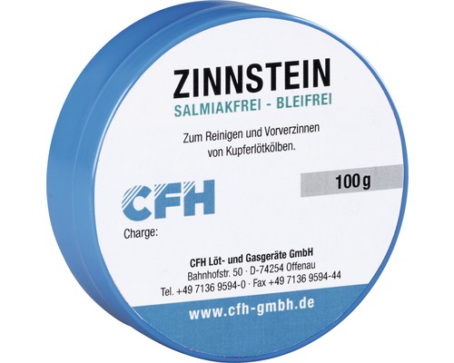 Cassitérite CFH sans chlorure d'ammonium ni plomb boîte de 100g
