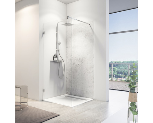 Panneau mural de douche SCHULTE DecoDesign ExpressPlus aspect pierre softtouch 255 x 100 cm EP19010254 802