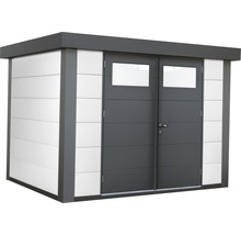 Gartenhaus Classico 2721 inkl. Regenrinne 288 x 228 cm weiß
