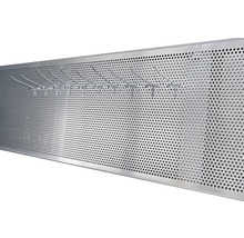 Lochblech für Gartenhaus XX21 Classico 180 x 33 cm grau