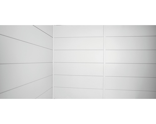 Revêtement mural avec panneaux horizontaux