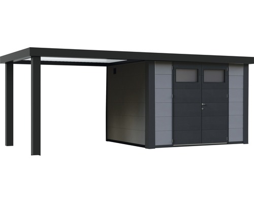 Geräteschuppen mit Vordach für den Garten