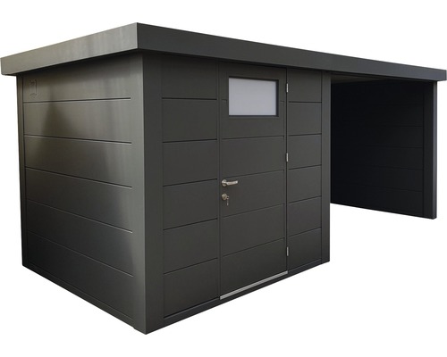 Abri de jardin avec extension