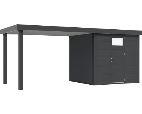 Abri de jardin avec abri voiture