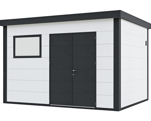 Abri de jardin avec fenêtre et double porte