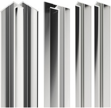 Profilés en aluminium en différentes versions