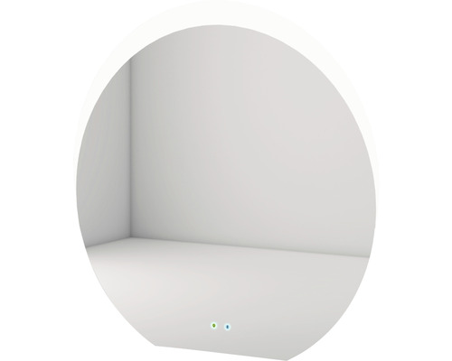 Armoire de toilette ronde avec intérieur