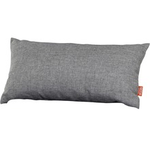 Coussin décoratif rectangulaire gris