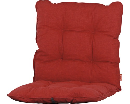 Galette d'assise pour fauteuil Askella Siena Garden rouge 42x42x6 cm
