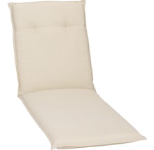 Coussin pour chaise longue avec dossier