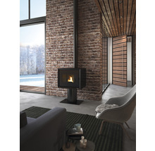 Poêle à pellets FreePoint Modo état noir 9,3 kW