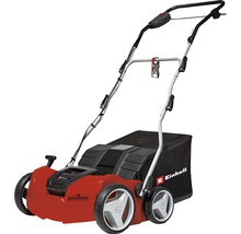 Scarificateur électrique Einhell avec bac de ramassage