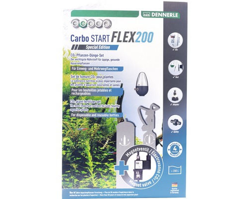 CO2 Pflanzen-Dünge-Set DENNERLE CarboSTART Flex200 Special Edition