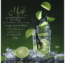Leinwandbild Cocktails III 50x50 cm